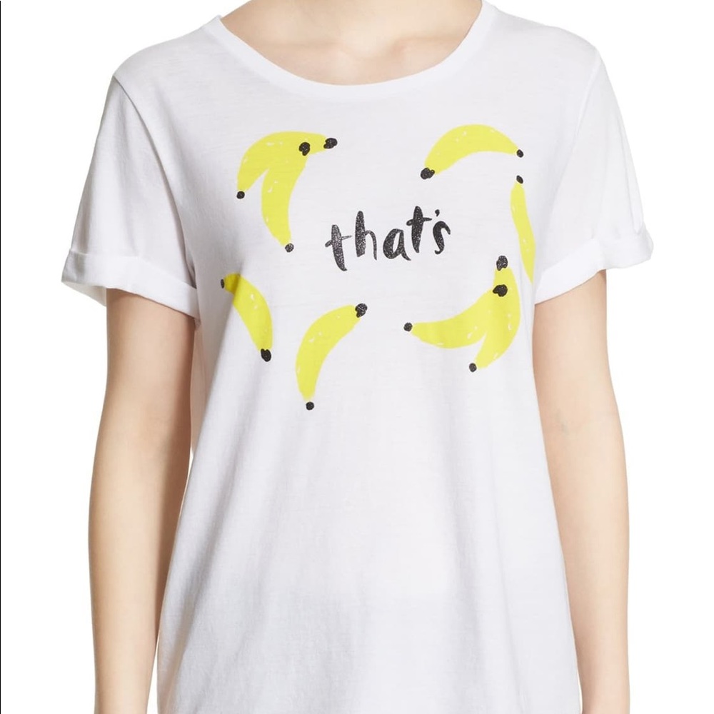 Kate Spade “that’s bananas” graphic tee